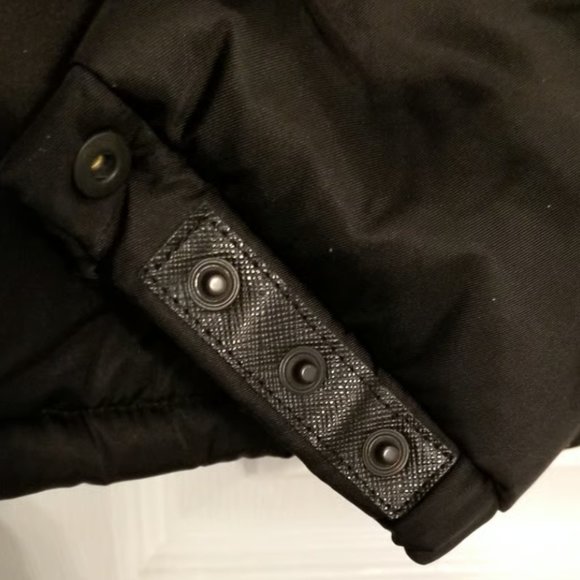 Prada Black Puffy Down Feather Jacket SIZE 0 - Picture 5 of 11